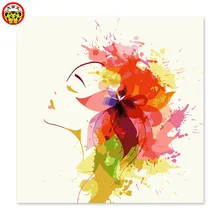 Цифровая живопись маслом абстрактный мультфильм красота