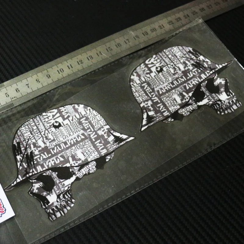 6zstickers X2 METAL MULISHA DECAL #6 moto cars Reflective stickers decals waterproof sunscreen