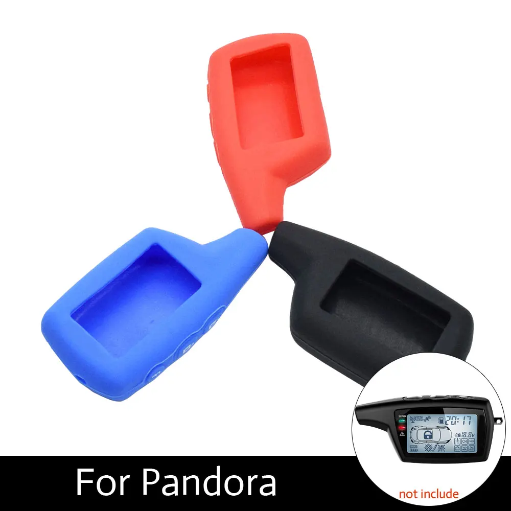 

ATOBABI Silicone Remote Control Cover Case for Pandora DXL 3000 3170 3250 3290 Russia 2-Way Car Alarm System LCD Transmitter