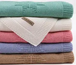 Трикотажное детское одеяло для новорожденных, Пеленальное Одеяло, супер мягкое детское одеяло для малышей, детская кроватка, диван, одеяло