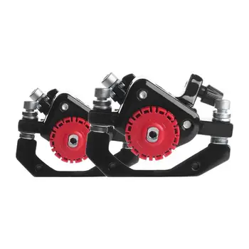 

2Pcs Die-cast Aluminum MTB Mountain Road Folding Bike Disc Brake Mechanical Caliper Bicycle Parts High Quality Equipment