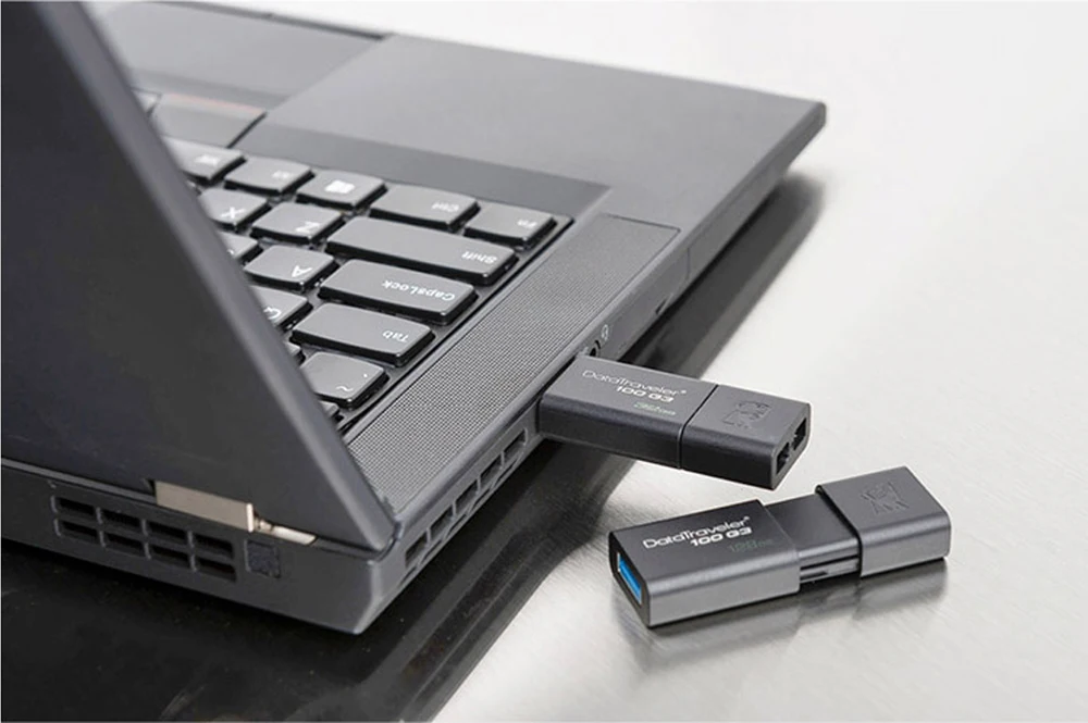 Kingston USB Flash Drives DT100G3 USB 3.0 Pendrive 64GB 32GB 16GB 128GB Pen Drive Plastic Sleek Memory Stick 100% Original (10)