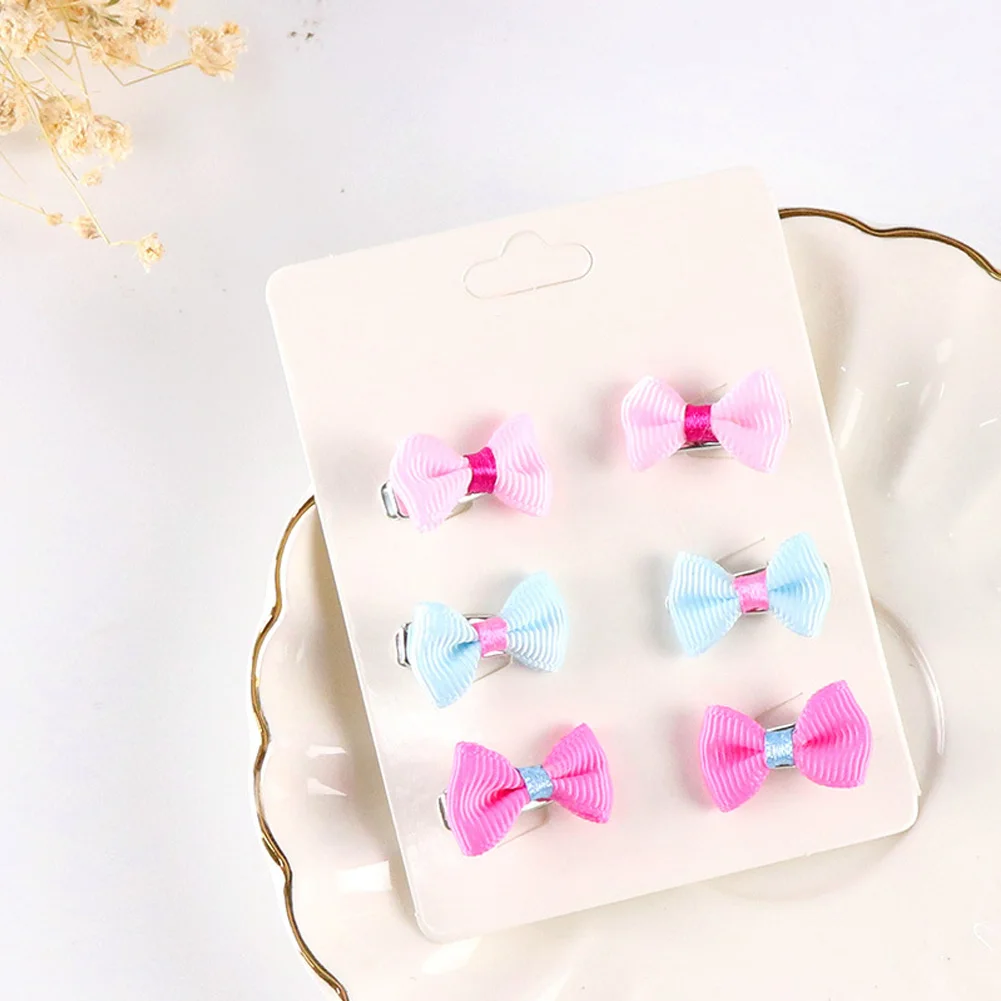 

Cute Hair Clip Kids Hair Accessories Baby Barrettes Beautiful Girls Bows Candy Color