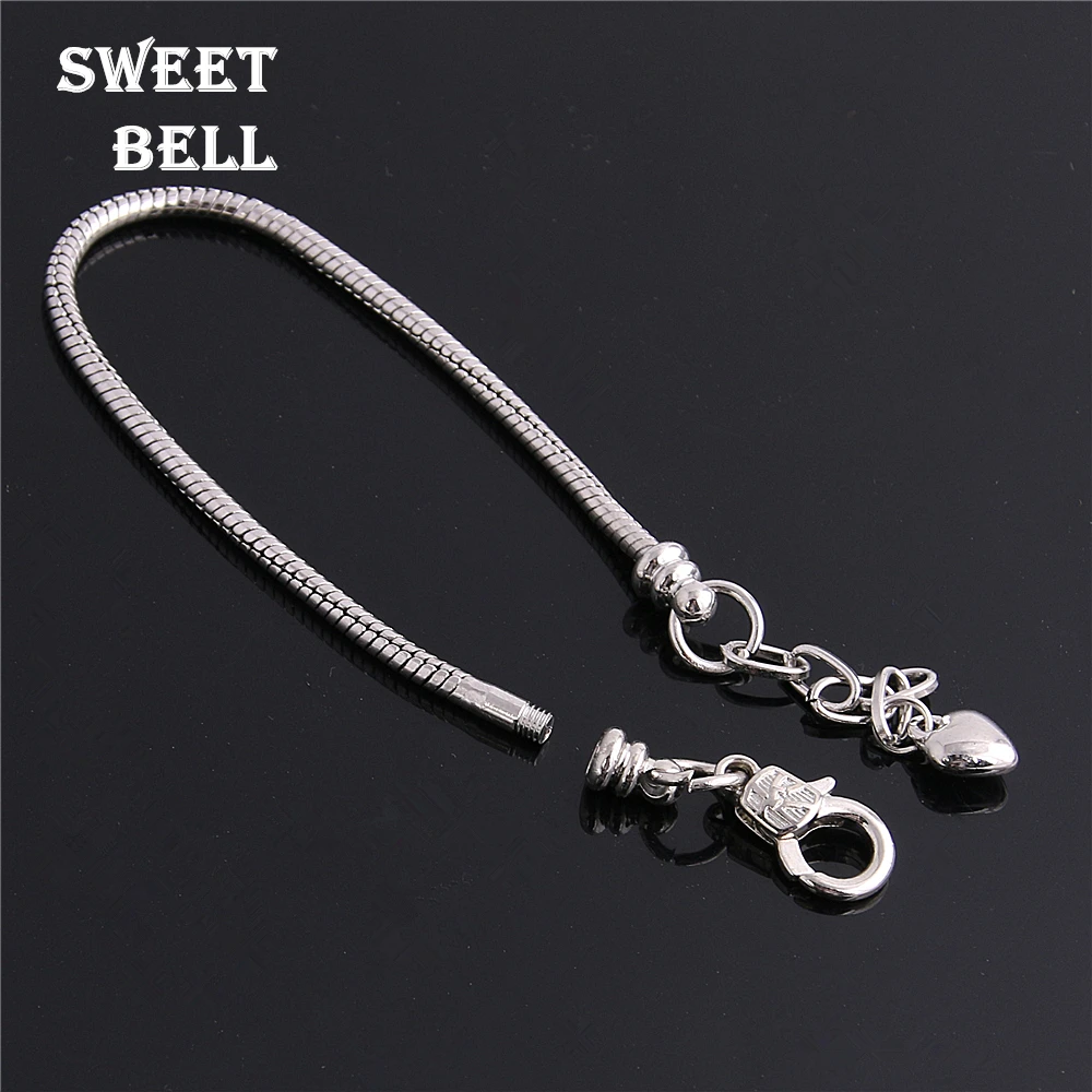 Симпатичные колокольчики металлические цепи Змеи Браслеты Ювелирные украшения сделай сам браслеты для девочки подарок модные браслеты Z9025
