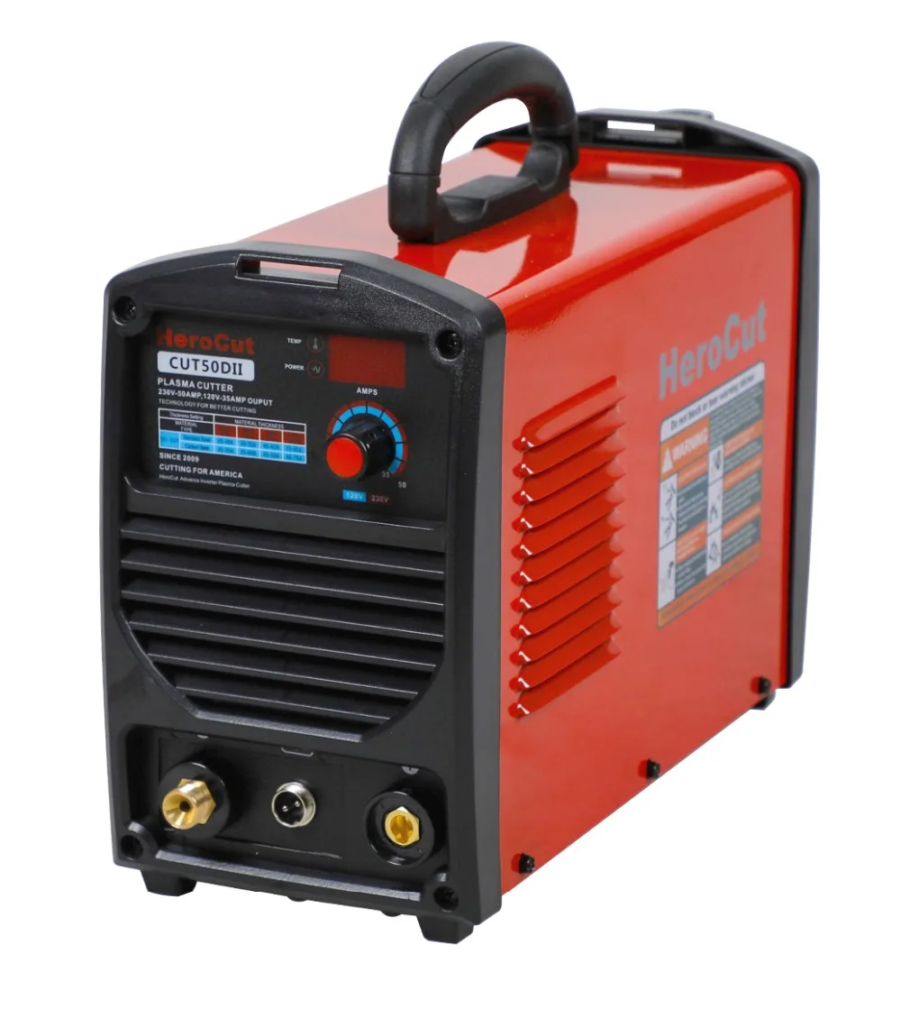 IGBT Plasma Cutter CUT50II/CUT50D 190V-250V Arcsonic Plasma cutting machine cutting show