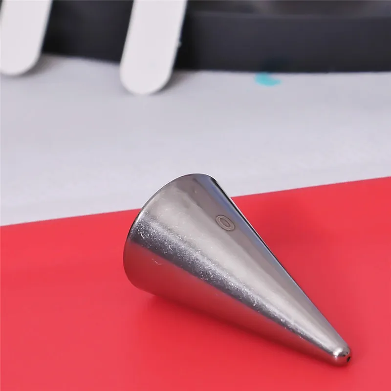 #0 0.75mm Stainless Steel Cream Icing Piping Nozzles Fondant Baking Tools Cake Decoration Pastry Tips #0 0.75mm Stainless Steel Cream Icing Piping Nozzles Fondant Baking Tools Cake Decoration Pastry Tips