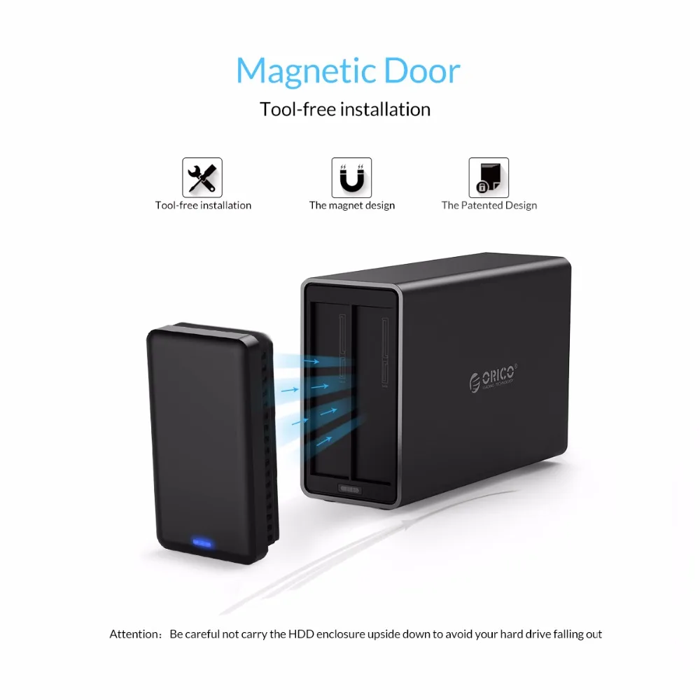 ORICO NS ø 2  3.5 ġ Ÿ C HDD ŷ ̼, ˷̴ HDD Ŭ, 5Gbps UASP 48W  HDD ̽
