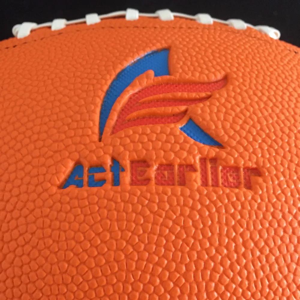 Actearlier бренд Мягкий американский футбольный стандартный размер 9 регби летний спортивный мяч оптом