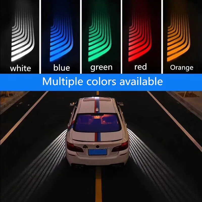 Qirun led поздравительные Атмосфера декоративные Daylights Тормозная противотуманная