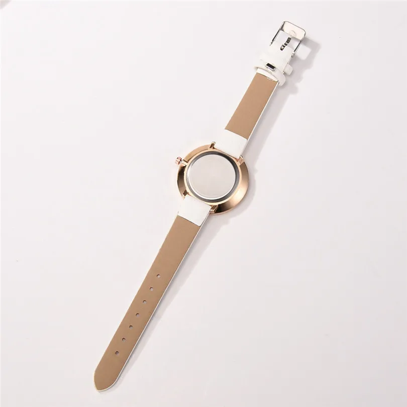 Luxury Fashion Lady Leather Belt Watch Creative Number Analog Quartz Watch Women Watches Bracelet Watch Ladied #4m19 (20)