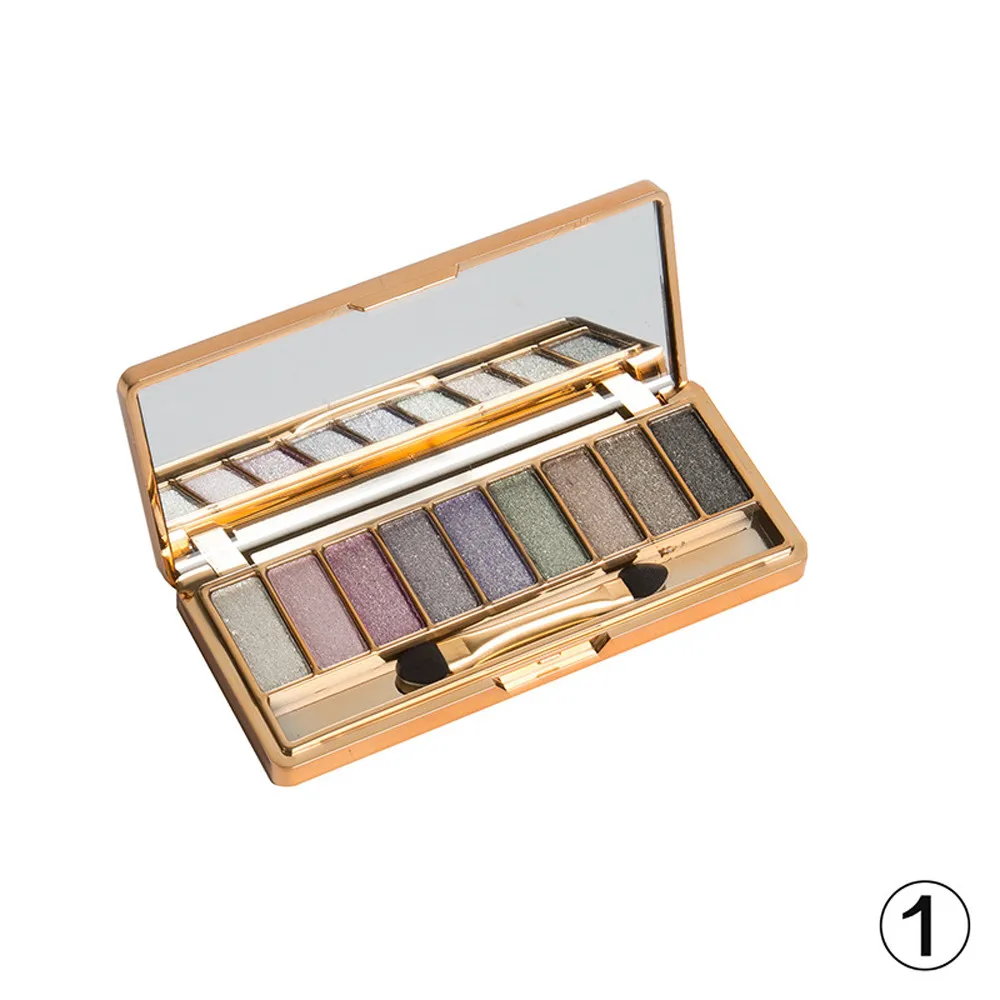 Модные тени для век palette5 цветов матовые тени для век Палитра Блеск тени для век макияж телесный косметический набор для макияжа G507