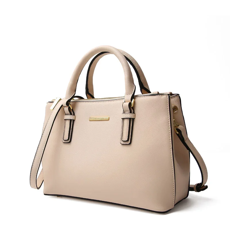 Бренд JIANXIU, натуральная кожа, сумочка, роскошные сумки, женские сумки, дизайнерские, высокое качество, перекрестная текстура, сумка на плечо,, большая сумка - Цвет: Beige
