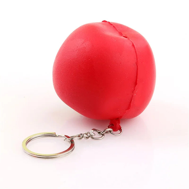 Squishy Slow Rising 5/7CM Red Fashion Cute Fun Apple Beautiful Gift Bag Packaging Key Chains Arrival Squishy Slow Rising 5/7CM Red Fashion Cute Fun Apple Beautiful Gift Bag Packaging Key Chains Arrival