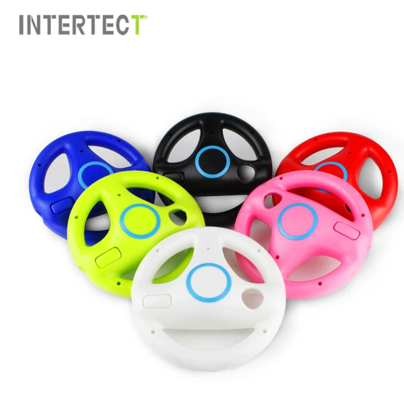 

Steering Wheel Mario Kart For Wii Game Remote Controller For Nintendo Wii Roda Remote Control Colorful Accessories
