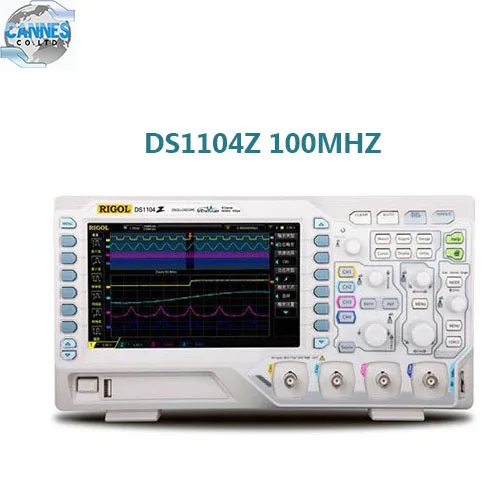 Rigol DS1104Z digital oscilloscope 100MHz 4 channel 1GSa/s | Инструменты