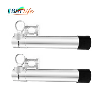 

2 Pieces/ Lot 360 Degree Adjustable Removable Rail Mount multi directional stainless steel 316 fishing rod racks holders