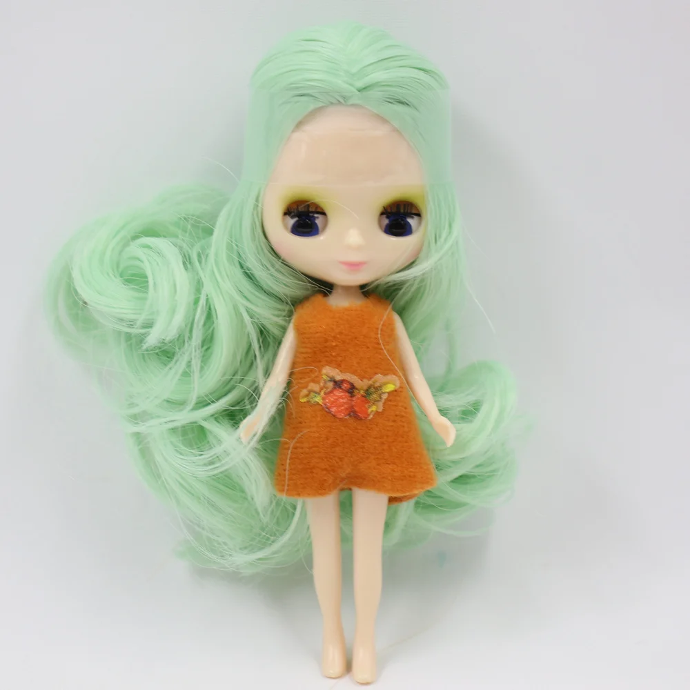 ICY DBS Mini Blyth Doll 27 kinds of style clothes random 10cm BJD ANIME GIRL 6