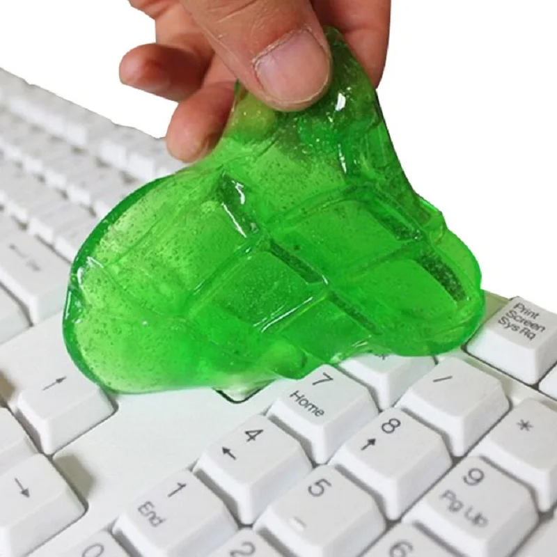 

Practical Cyber Cleaner Magic Groove Dust Cleaning Compound Slimy Gel Wiper for Keyboard Car Laptop Cleaning Product