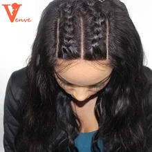13X6 Deep Part Lace Front Human Hair Wigs For Black Women Pre Plucked Brazilian Body Wave Frontal Lace Wigs 150 Density Virgin