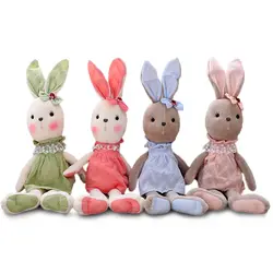 Прекрасный Барра кролика плюшевые игрушки мягкие Животные кукла комфорт Игрушечные лошадки для детей Обувь для девочек Святого Валентина