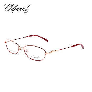 

2017 Chlpond Alloy Optical Eyewear Frames Women Myopia Computer Clear Lens Fashion multi-focal Prescription Glasses Frame 68560