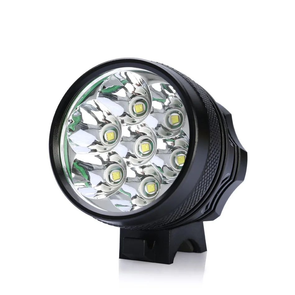 Светильник фонарь 7x CREE XM L T6 светодиодный велосипедный 8400 люмен фонасветильник