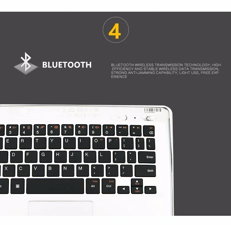 Оригинал Bluetooth Клавиатура Для Lenovo YOGA 2 Pro 3 10.1 Touchpad Аккумуляторная Русский Арабский Испанский Немецкий Французский клавиатура