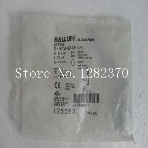 [SA] Новые оригинальные специальных продаж Датчик BALLUFF BES M12MI-NSC40B-S04G пятно |