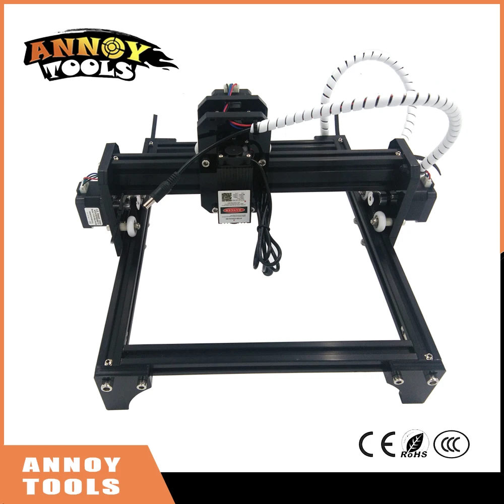 New GRBL laser engraving machine 500mw 5.5w Laser cutter Full Assembled