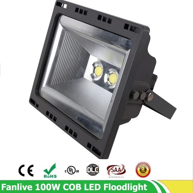 Projecteur LED - 100W IP65 - 6000K - Garantie 3 ans