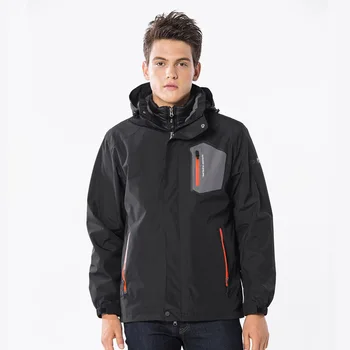 

Men Outdoor Camping Hiking Jacket Male Waterproof Windproof Thermal Jacket Men Big Size Rain Coat Sport Outerwear AA52085
