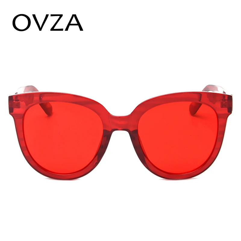 Ovza Unique Red Glasses Women Fashion Big Frames Mens ...