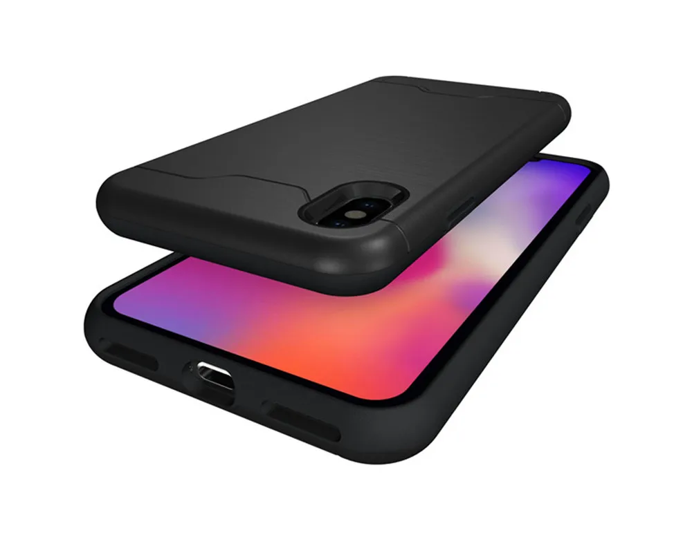 Роскошный чехол для iPhone XS Max XR X 8 7 Plus с откидной подставкой и отделением карт 11 Pro 6 5