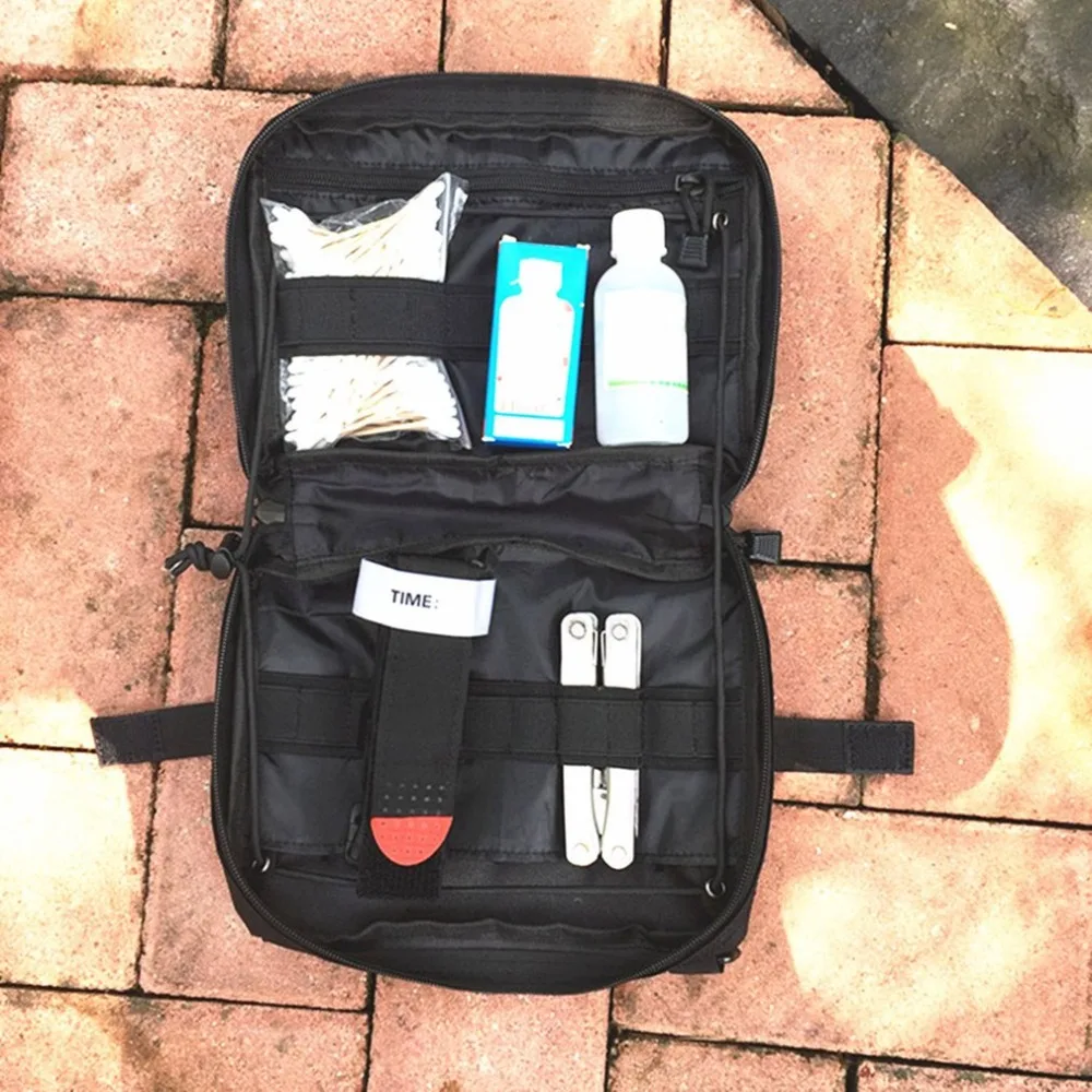 Bolsa táctica impermeable al aire libre pequeña bolsa de soporte de herramientas grande con cremallera Paquete de cintura Molle accesorio bolsa para Camping senderismo Bolsa táctica impermeable al aire libre pequeña bolsa de soporte de herramientas grande con cremallera Paquete de cintura Molle accesorio bolsa para Camping senderismo