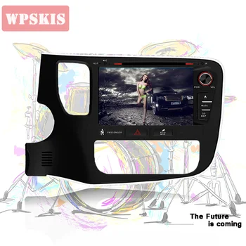 

8'' HD 1024*600 Android 9.0 4GB+64GB px5 car auto radio dvd video audio player with GPS navigation for Mitsubishi Outlander