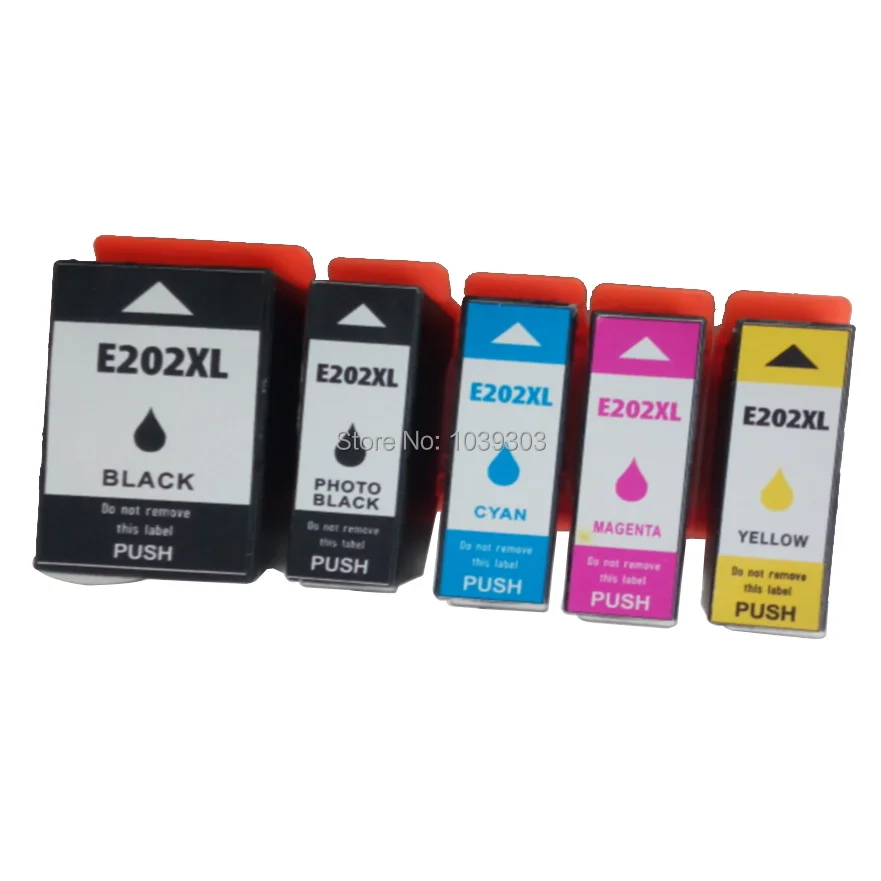 5Pack Compatible for Epson Expression premium xp 6000/ xp 6005 printer