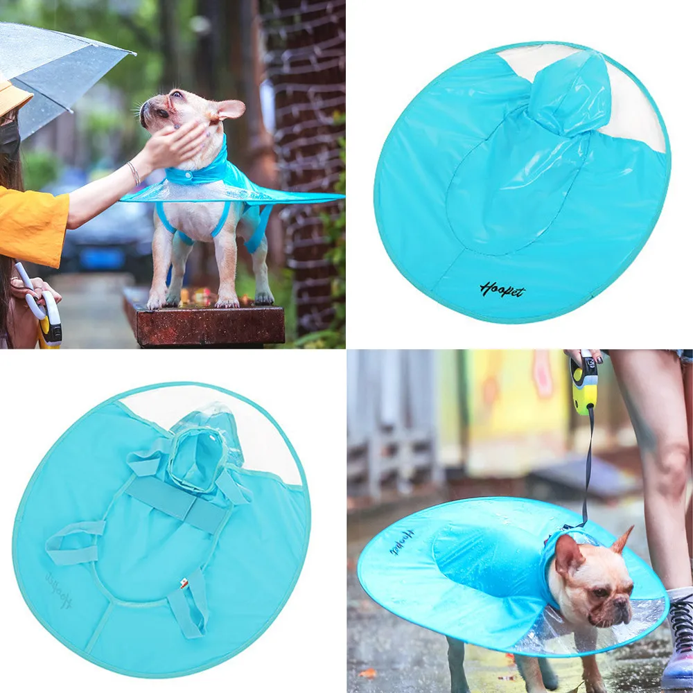 2018 NEW Dog Raincoat Waterproof Cloak Umbrella All Inclusive Pet