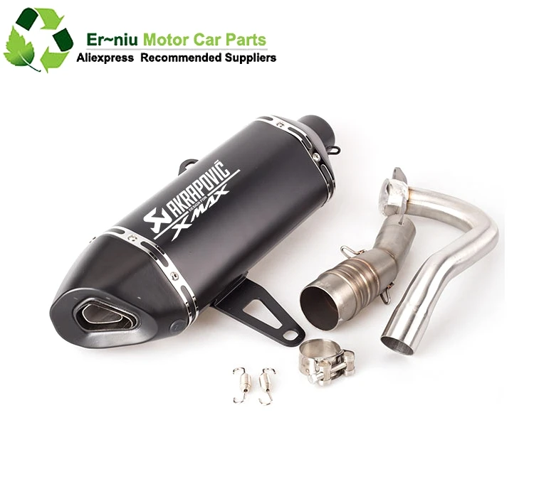 

Xmax300 Xmax250 Xmax125 Xmax 250 300 Full System Motorcycle Exhaust Muffler Slip-On For Yamaha Xmax300 Xmax250