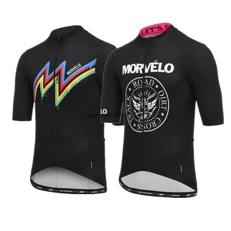 

Morvelo 2019 Men pro team Cycling Jerseys Short Sleeve Mtb Bicycle Bike Cycling Clothing Maillot Ciclismo Hombre Maillot