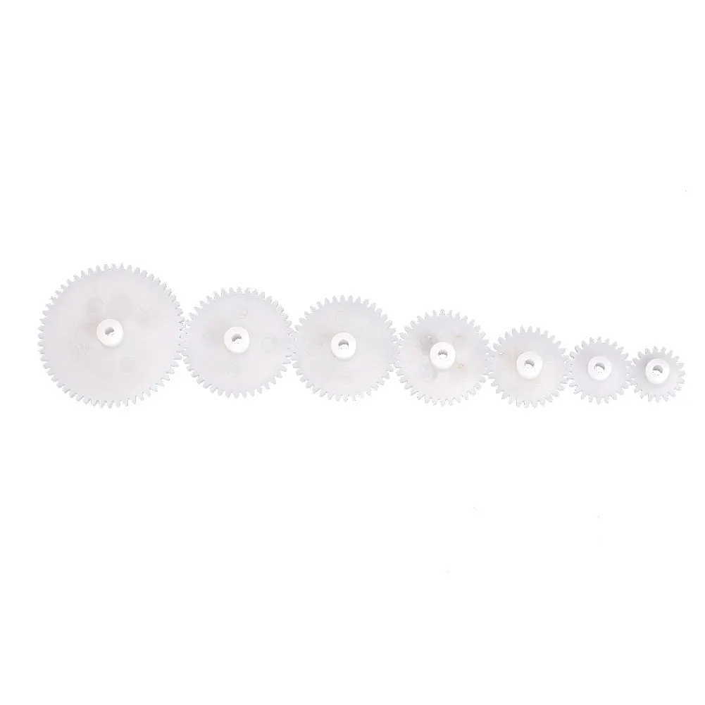 

12PCS Kits Motor Gear DIY Spindle DIY Pulley Multiple Car Model Car Parts Robot Durable Gears Elaborate Worm