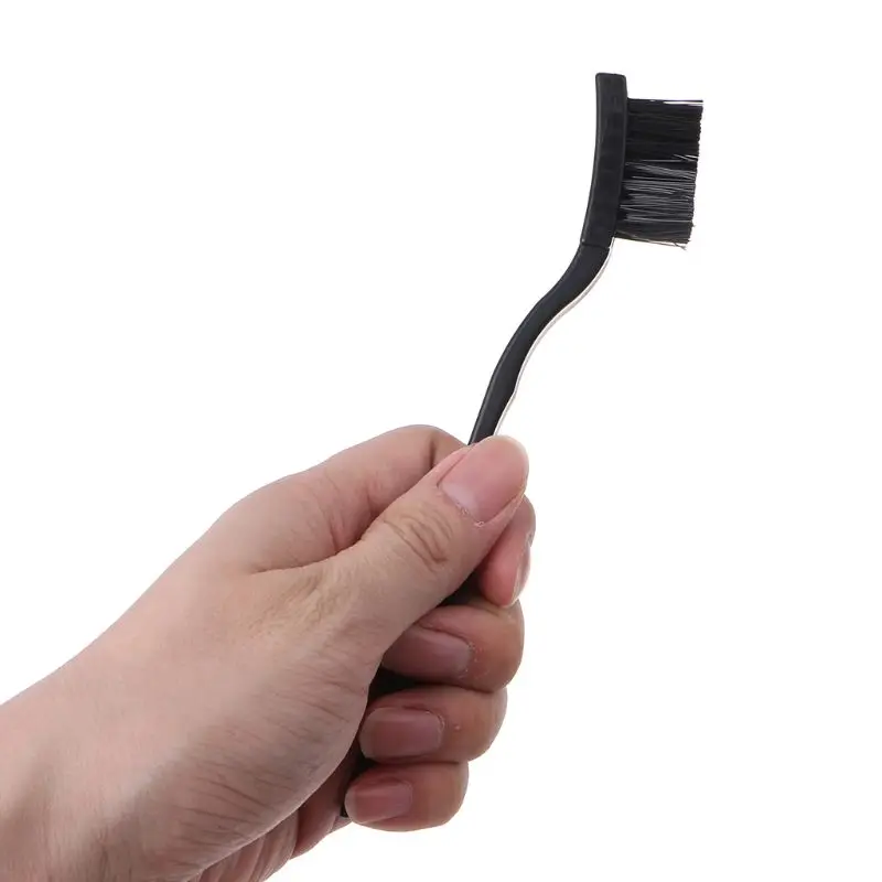 

Black Non Slip Handle PCB Rework ESD Anti Static Dust Brush 17cm For Mobile Phone Tablet PCB BGA Repair Soldering