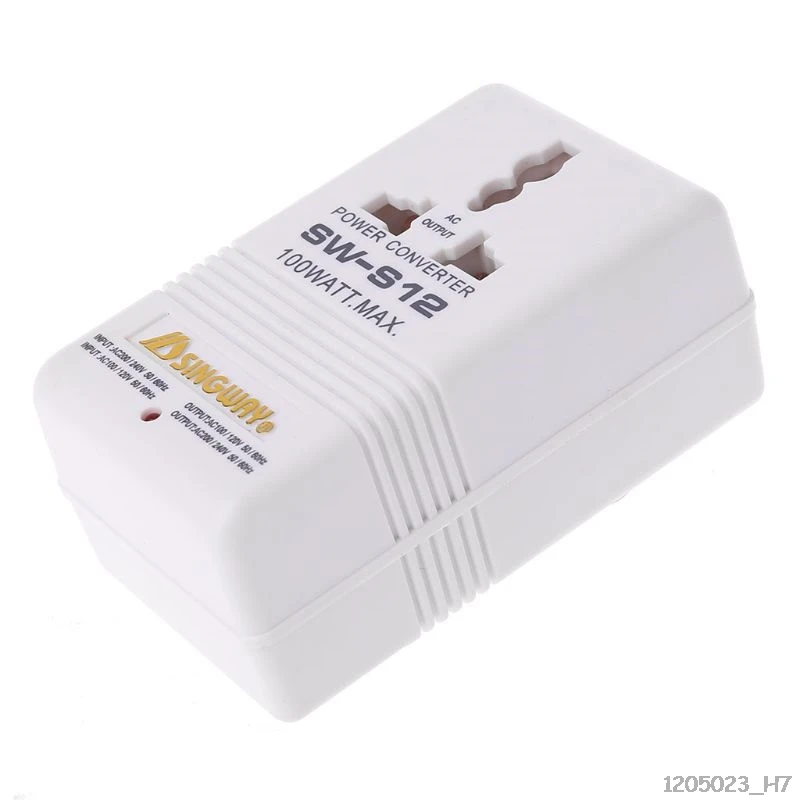 Professional 220/240V To 110/120V Power Voltage Electricity Adapter Converter US Plug