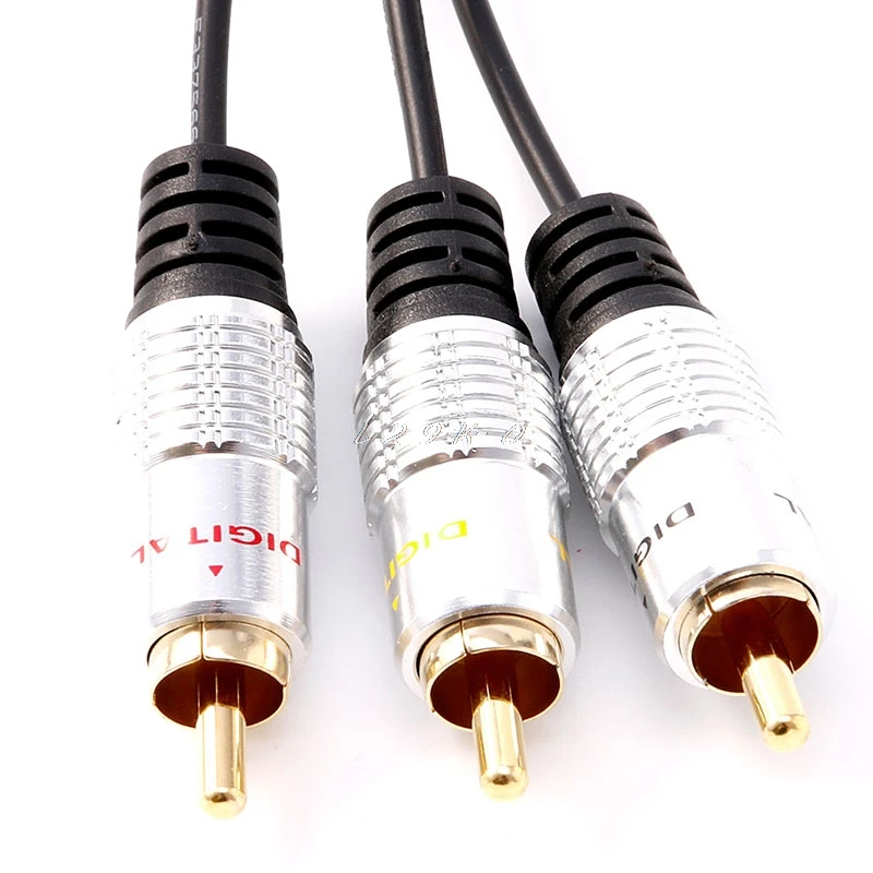 1 5 м 3 мм мини 4 полюсный TRRS штекер к x RCA Phono свинцовый Аудио Видео AV