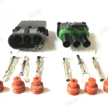 3 Pin Женский штекер Haltech карта TPS водонепроницаемый автомобильный разъем 12015793 12010717 для GM