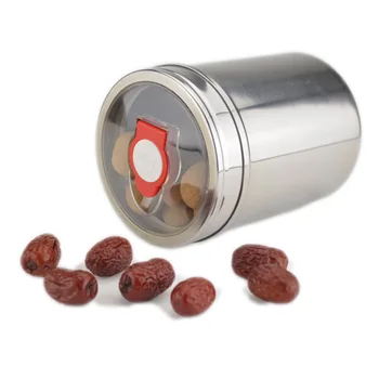 

Genuine special offer spring stainless steel seal Tin canister candy coffee cans snacks can of milk powder Tin Tea Caddy