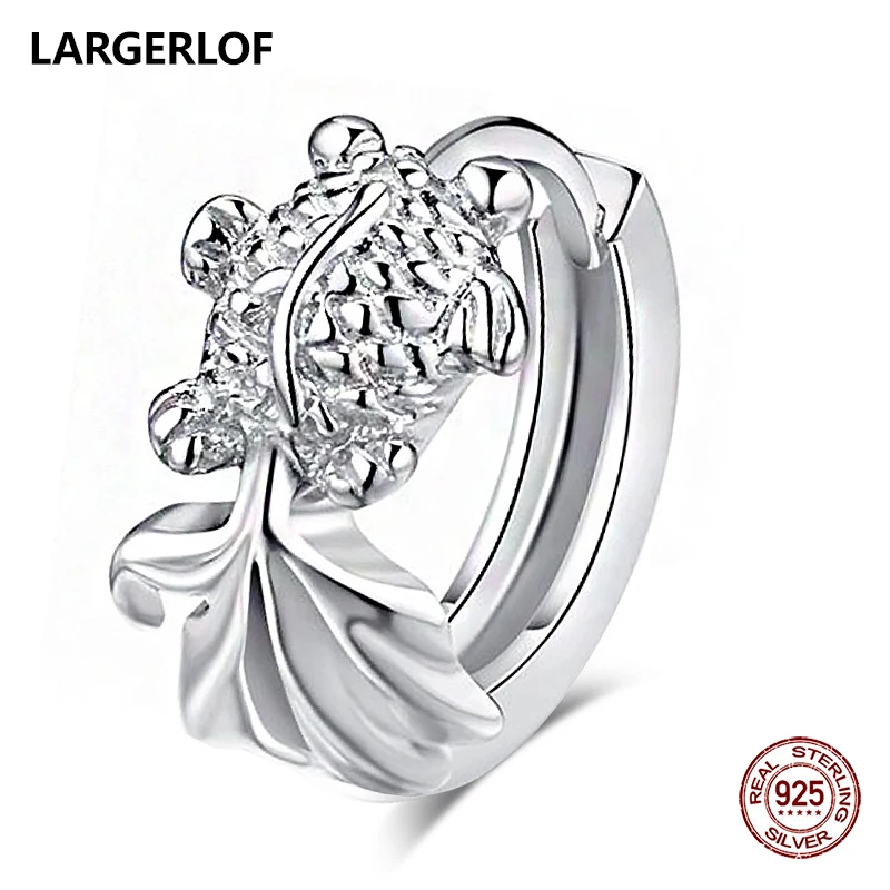 Женские серьги гвоздики LARGERLOF из настоящего серебра 925 пробы ED50011|earrings fashion|earrings