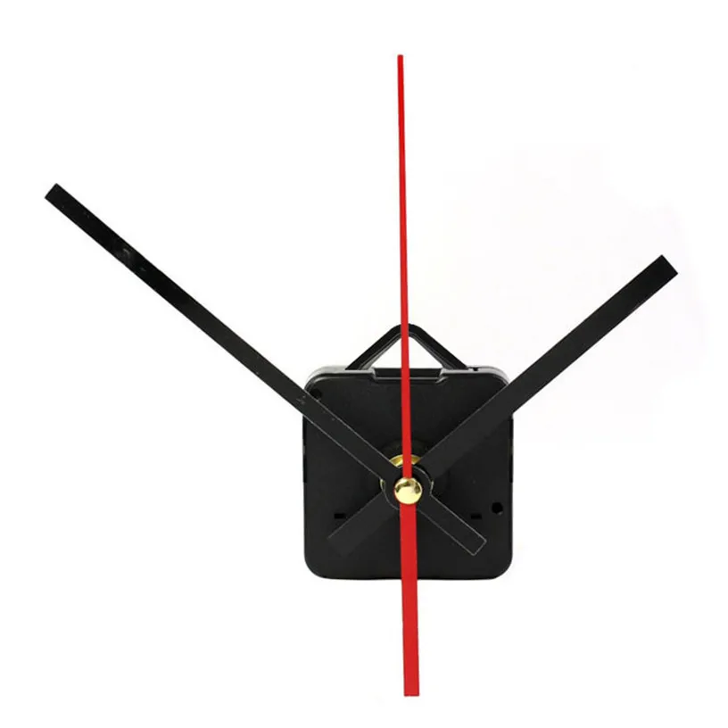 Бесшумные большие настенные часы кварцевый механизм черный и красный набор для ремонта рук набор инструментов Замена для часов необходимые инструменты 9M21