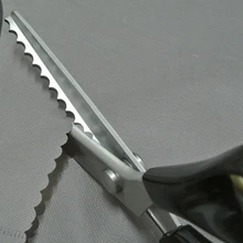 Circular Arc Shears Scissors Sewing Fabric Leather Craft Dressmaking Upholstery Tailor DIY necessaryfor Zig-Zag Tool 3Type