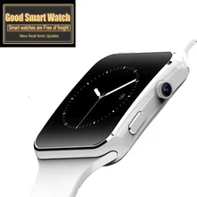 New Arrival X6 Smart Watch with Camera Touch Screen Support SIM TF Card Bluetooth Smartwatch