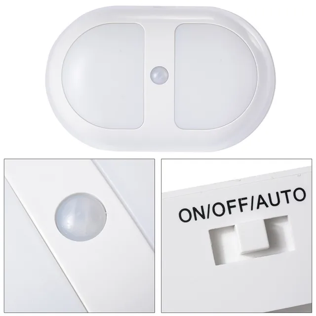 ZjRight Wireless Human body Sensor Night Lights human Motion Light/voice Induction wall light for Cabinet Toilet corridor lamp